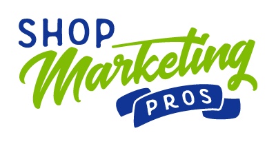 Shop Marketing Pros in Hammond La navy blue and chartreuse green logo